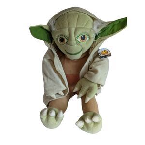 Disney Star Wars Yoda Plush Stuffed Animal Toy with Tag 19" Sci-fi not baby Yoda